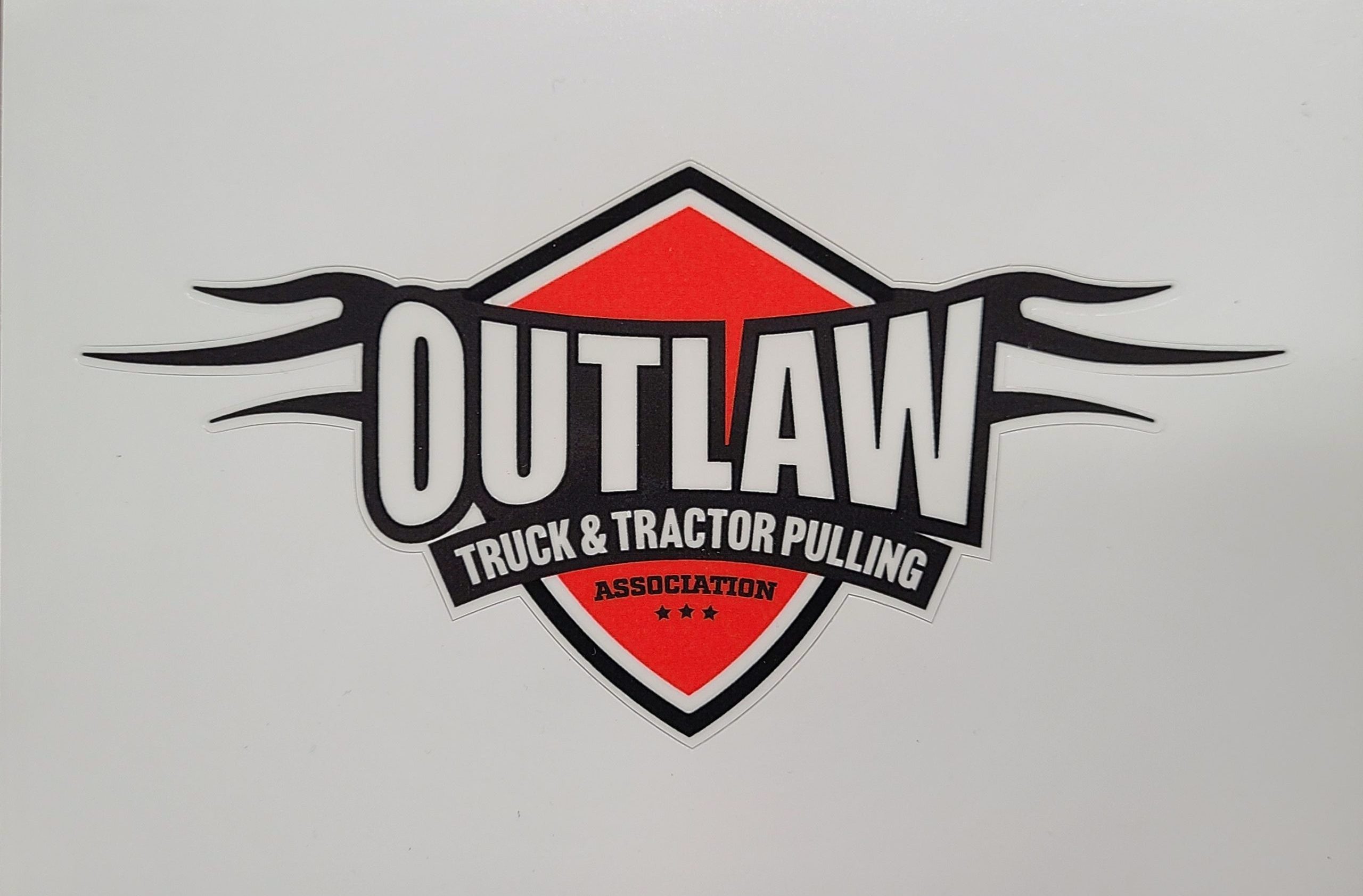 OUTLAW Decals Outlaw Truck and Tractor Pulling Association