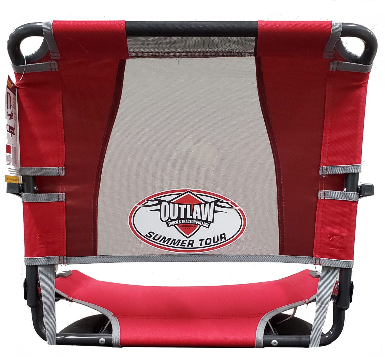 GCI Big Comfort Stadium Chair™ with Armrests Outlaw Pulling Branded